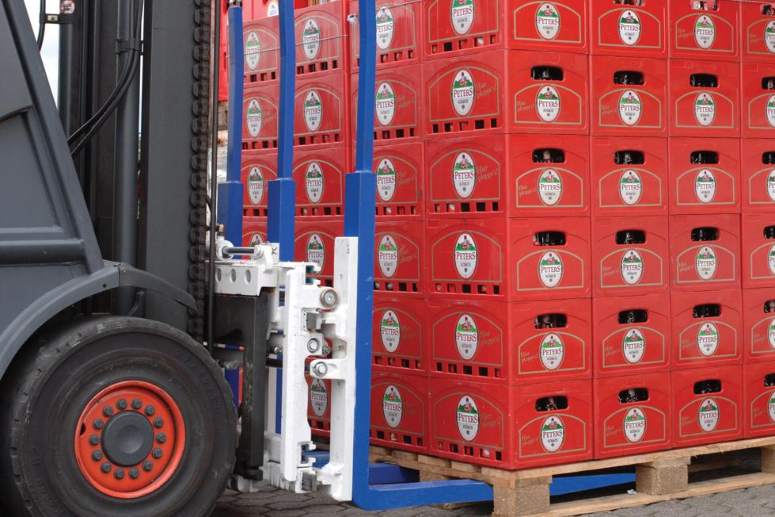 CASCADE-SINGLE-DOUBLE-PALLET HANDLER